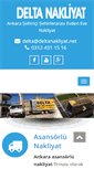 Mobile Screenshot of deltanakliyat.net